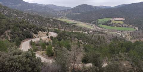 Subiendo el puerto de Torre Miro
