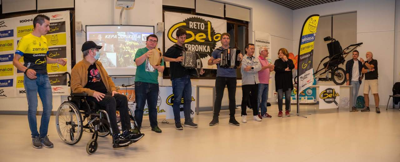 Reto de la Escuela de Ciclismo “Gela” de Galdakao