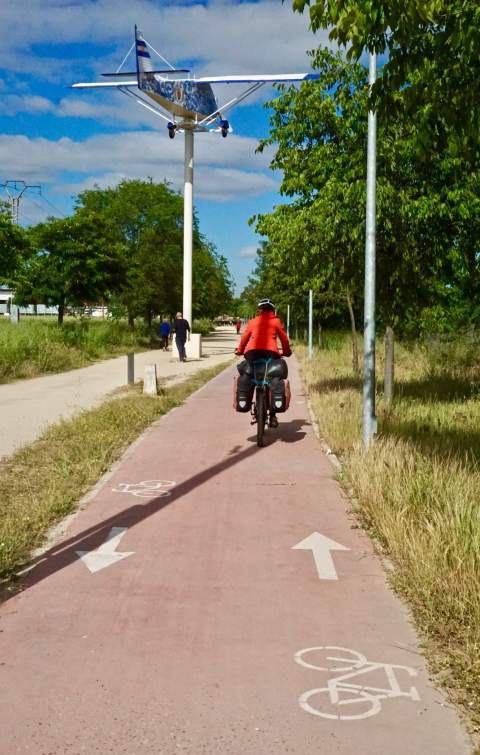 Carril bici a Talavera de la Reina