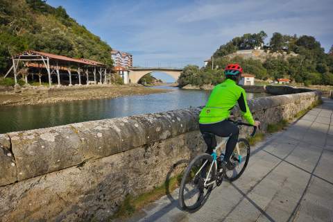 Llegando a Lekeitio