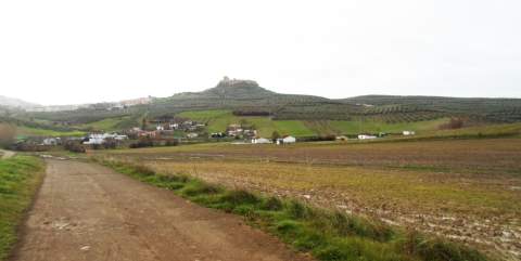 Alcalá la Real con su inconfundible Fortaleza de La Mota